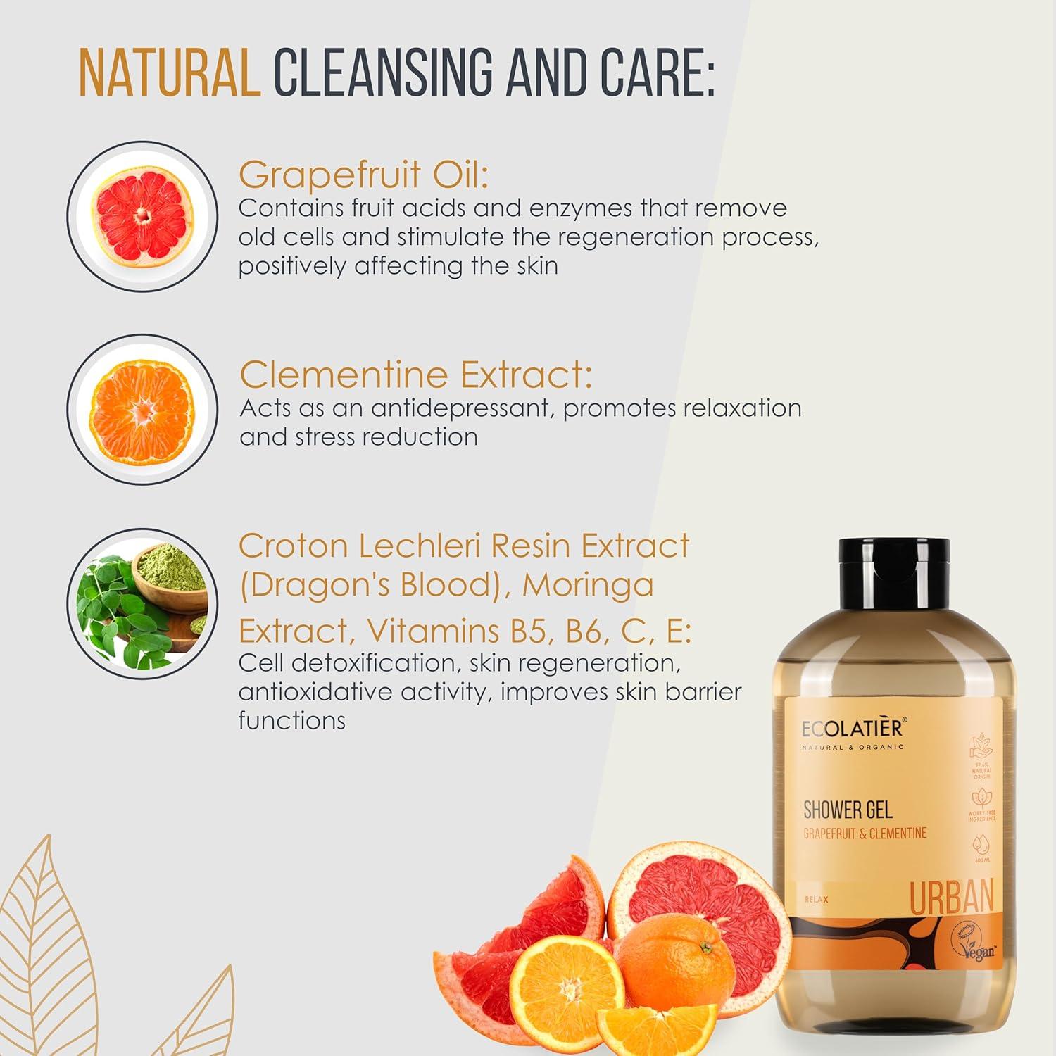 x-Shower Gel Grapefruit & Clementine