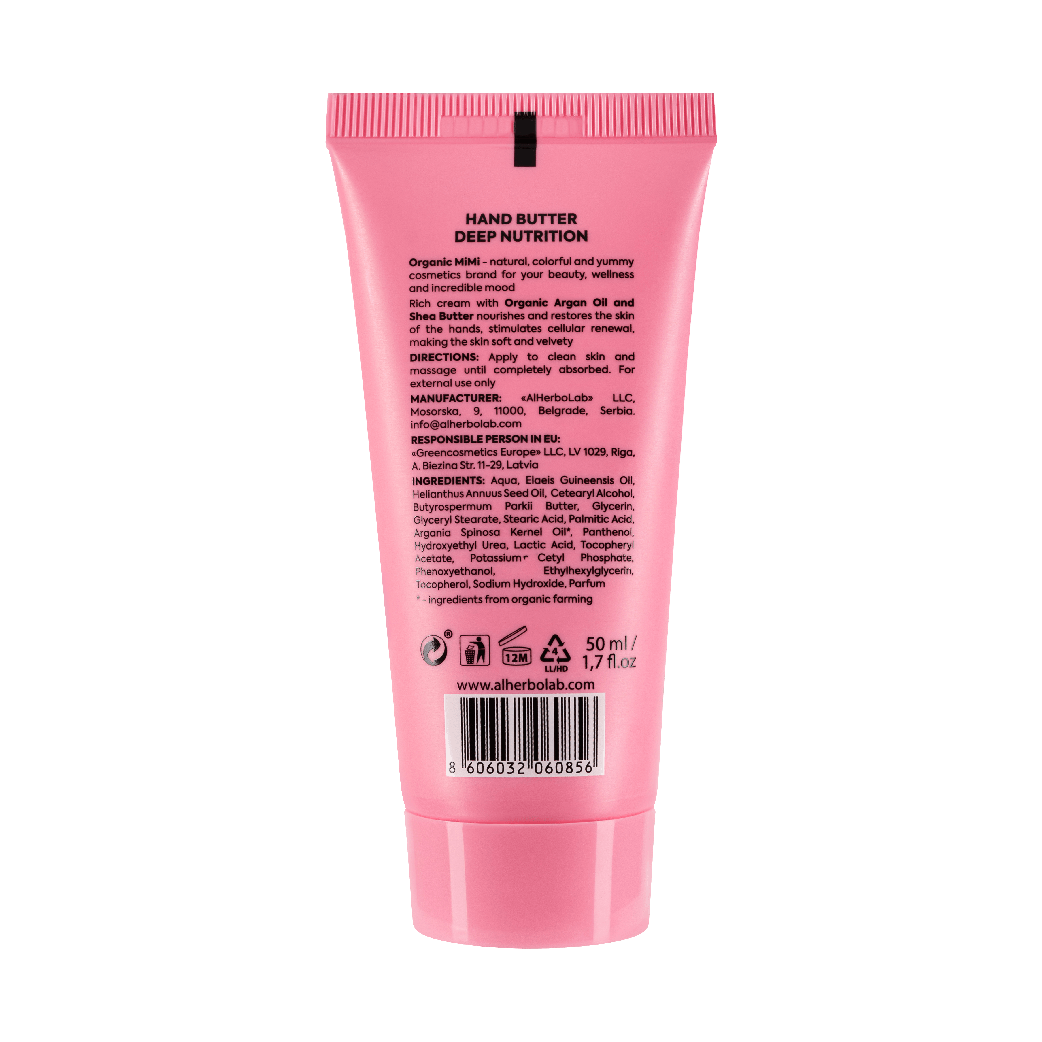 Organic Mimi, Hand Butter Deep Nutrition, 50 ml